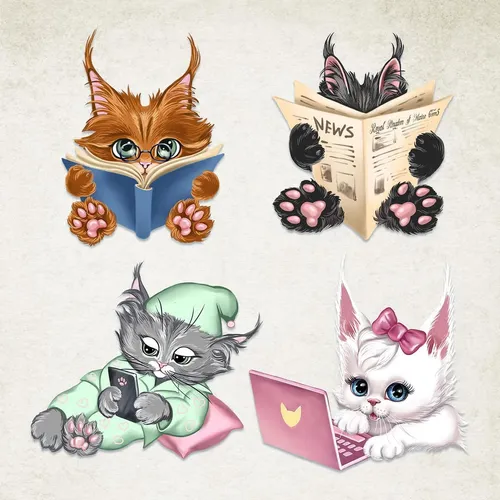 Stylized brand illustrations