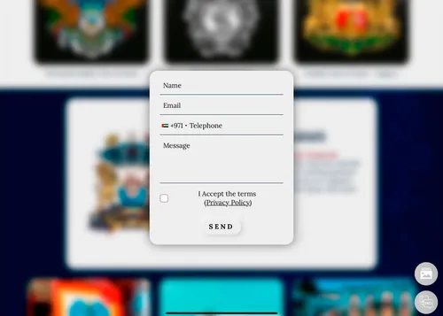 Website for the development of Coats of Arms and Monograms