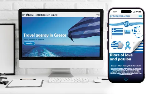 Custom-built website for a travel agency